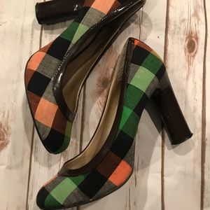 Green & Orange Plaid Plaid